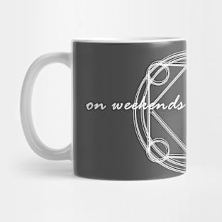 On Weekends I'm a Wizard Mug